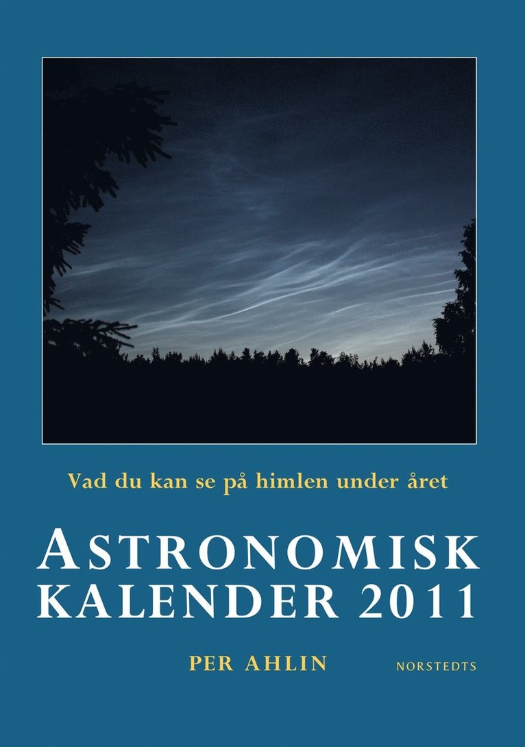Per Ahlin - Astronomisk kalender 2011, Kartonnage