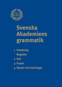 bokomslag Svenska Akademiens grammatik