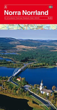 bokomslag Norra Norrland Bil & Turistkarta Nr6 : 1:400000