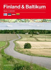 bokomslag Finland och Baltikum 1:1,5 milj