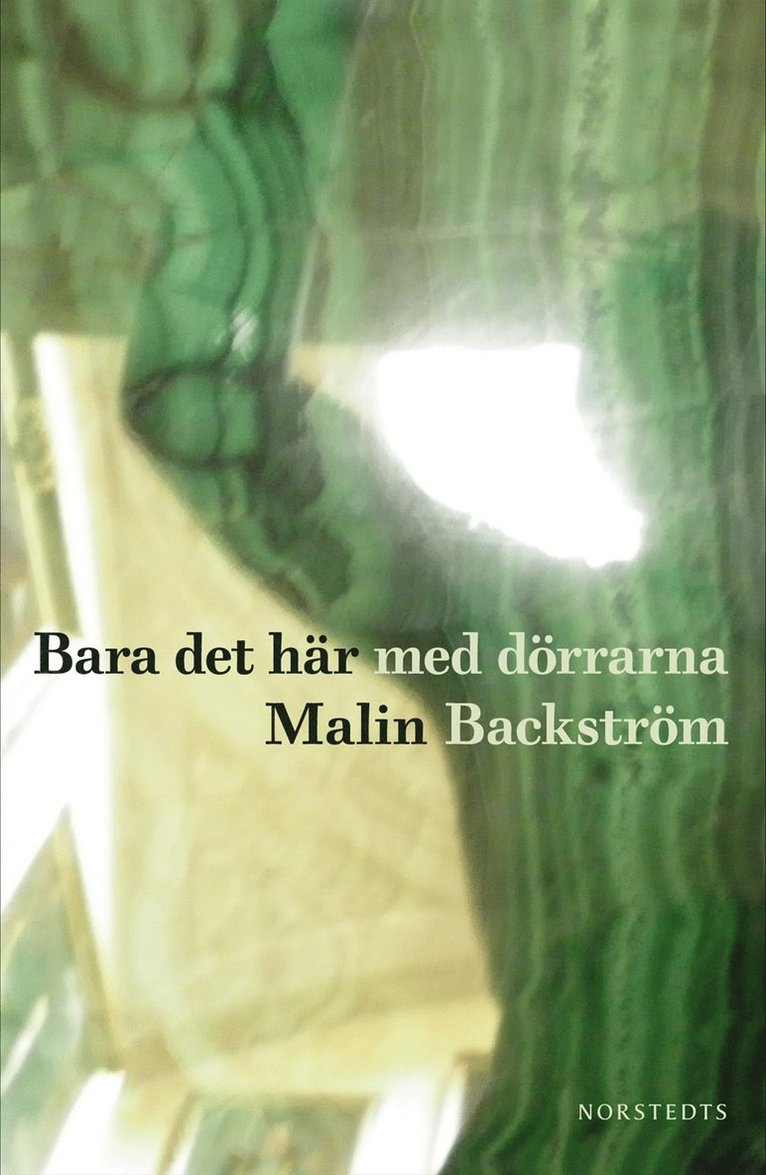 Malin Backström - Bara det här med dörrarna, Inbunden