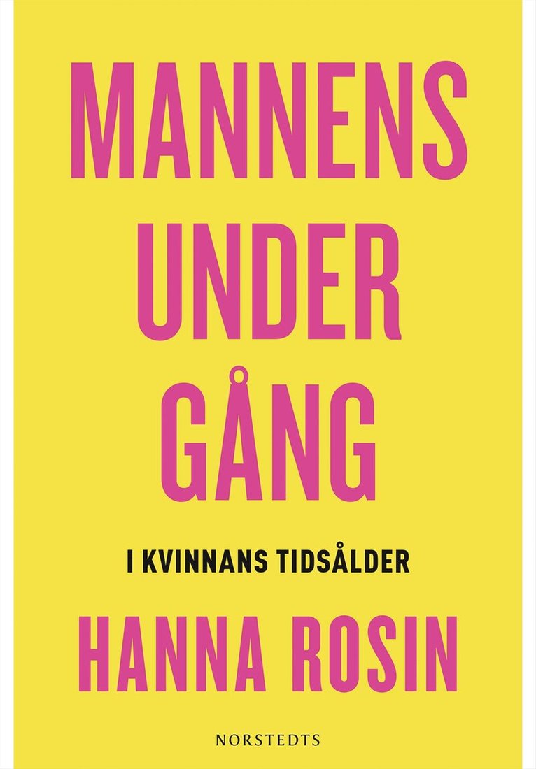 Hanna Rosin - Mannens undergång : i kvinnans tidsålder, Inbunden
