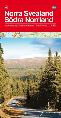 bokomslag Norra Svealand-Södra Norrland B&T Nr4 : 1:250000