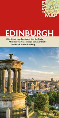 bokomslag Edinburgh EasyMap stadskarta : 1:15500
