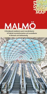 bokomslag Malmö EasyMap stadskarta : 1:14500
