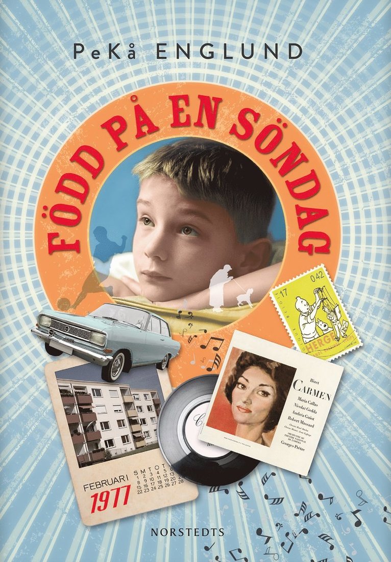 PeKå Englund - Född på en söndag, Inbunden