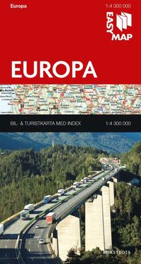bokomslag Europa EasyMap