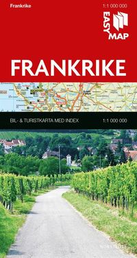 bokomslag Frankrike EasyMap