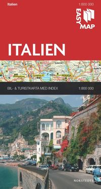 bokomslag Italien EasyMap