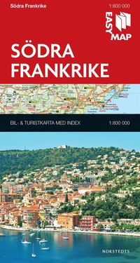 bokomslag Södra Frankrike EasyMap
