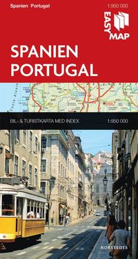 bokomslag Spanien Portugal EasyMap