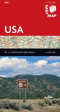 bokomslag USA EasyMap