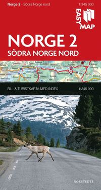 bokomslag Södra Norge nord EasyMap