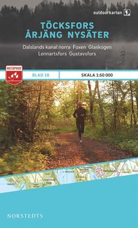 bokomslag Outdoorkartan Töcksfors Årjäng Nysäter : Blad 16 skala 1:50000