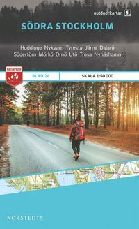 bokomslag Outdoorkartan Södra Stockholm : Blad 24 skala 1:50000