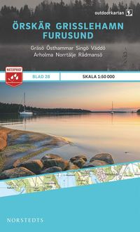 bokomslag Outdoorkartan Örskär Grisslehamn Furusund : Blad 28 skala 1:50000