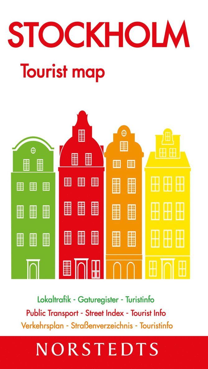 Stockholm Tourist map : 1:13000, Övrigt