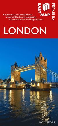 bokomslag London Premium EasyMap stadskarta : 1:15000