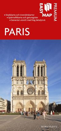 bokomslag Paris Premium EasyMap stadskarta : 1:15000