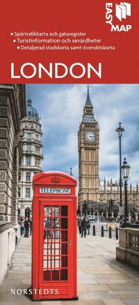 bokomslag London EasyMap stadskarta