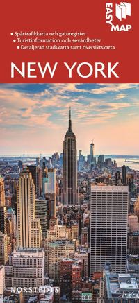 bokomslag New York EasyMap stadskarta