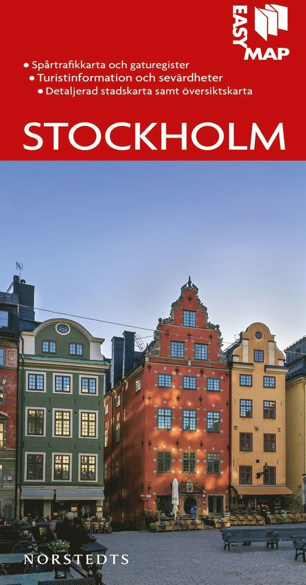 Stockholm EasyMap stadskarta 1