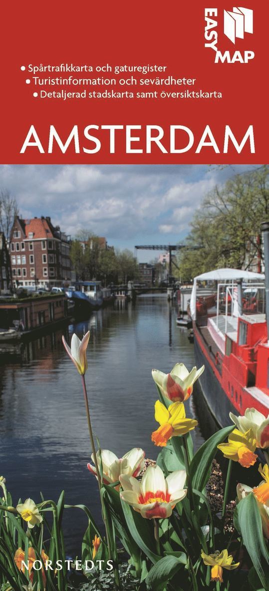 Amsterdam EasyMap stadskarta 1