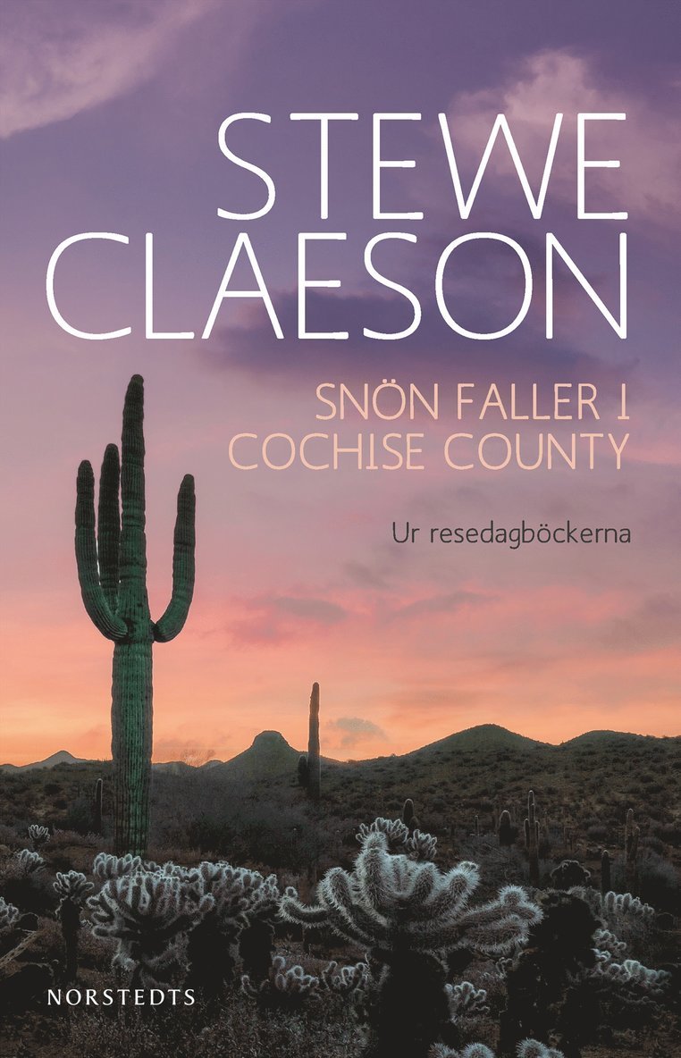Stewe Claeson - Snön faller i Cochise County : ur resedagböckerna, Inbunden
