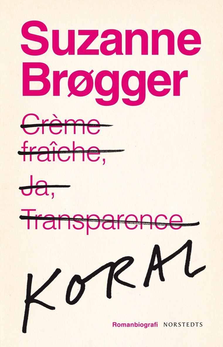 Suzanne Brøgger - Koral, Inbunden