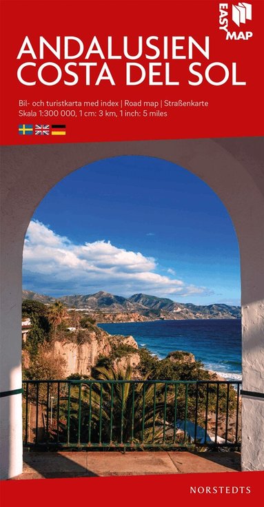 Andalusien Costa del Sol EasyMap : Skala 1:300.000, Övrigt