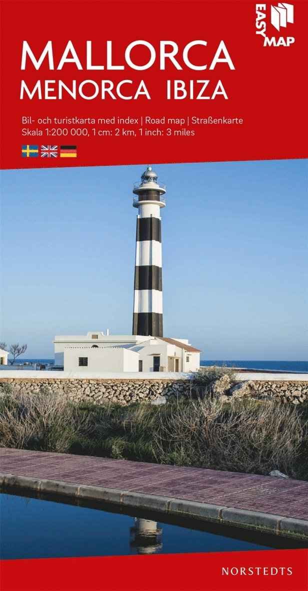 Mallorca Menorca Ibiza EasyMap : Skala 1:200.000 1