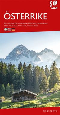 bokomslag Österrike EasyMap : Skala 1:300.000