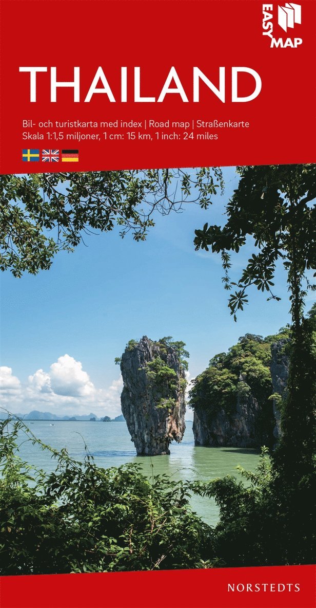 Thailand EasyMap : Skala 1:1,5milj, Övrigt