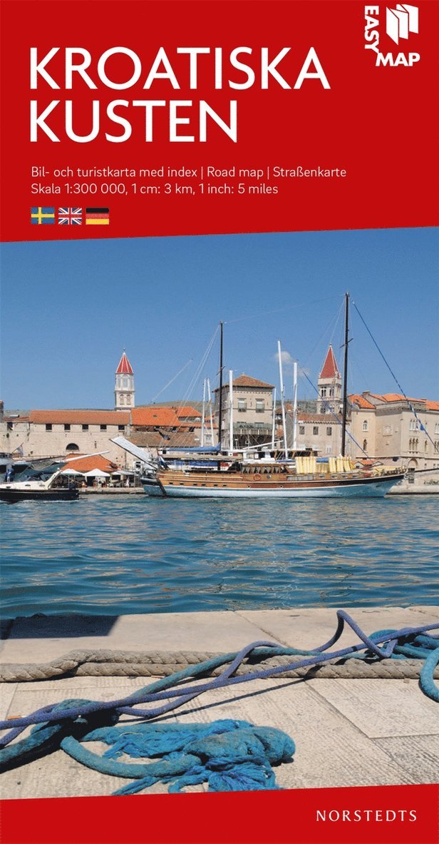 Kroatiska Kusten EasyMap : Skala 1:300.000, Övrigt