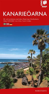 bokomslag Kanarieöarna EasyMap : Skala 1:200.000