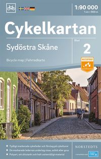 bokomslag Cykelkartan Blad 2 Sydöstra Skåne : Skala 1:90.000