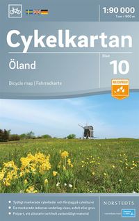 bokomslag Cykelkartan Blad 10 Öland : Skala 1:90.000