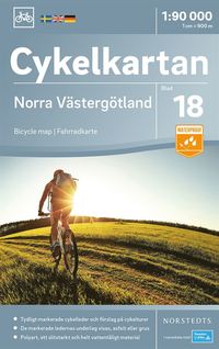 bokomslag Cykelkartan Blad 18 Norra Västergötland : Skala 1:90.000