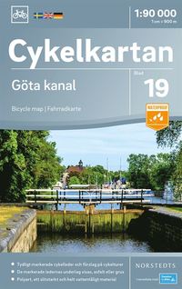 bokomslag Cykelkartan Blad 19 Göta kanal : Skala 1:90.000