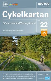bokomslag Cykelkartan Blad 22 Södermanland/Östergötland : Skala 1:90.000