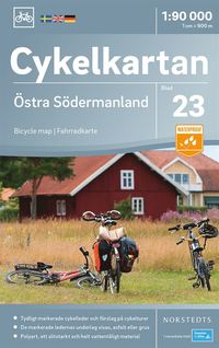 bokomslag Cykelkartan Blad 23 Östra Södermanland : Skala 1:90.000