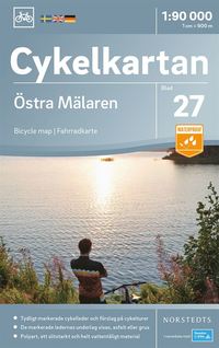 bokomslag Cykelkartan Blad 27 Östra Mälaren : Skala 1:90.000