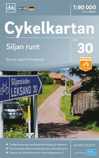 bokomslag Cykelkartan Blad 30 Siljan runt : Skala 1:90.000