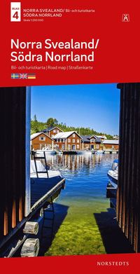 bokomslag Norra Svealand-Södra Norrland B&T Nr 4 : Skala 1:250.000