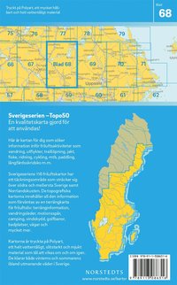 bokomslag 68 Sala Sverigeserien Topo50 : Skala 1:50 000