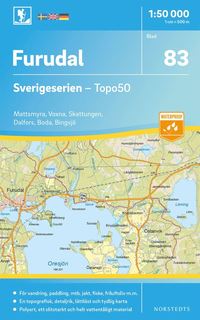 bokomslag 83 Furudal Sverigeserien Topo50 : Skala 1:50 000