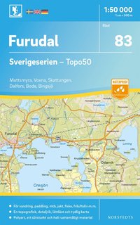 bokomslag 83 Furudal Sverigeserien Topo50 : Skala 1:50 000