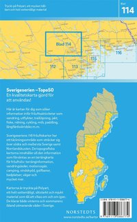 bokomslag 114 Boden Sverigeserien Topo50 : Skala 1:50 000