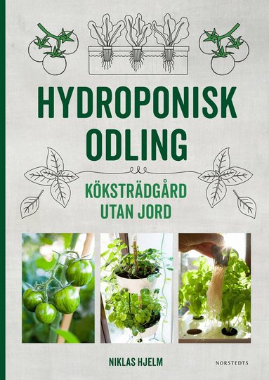 Niklas Hjelm - Hydroponisk odling : Köksträdgård utan jord, Inbunden