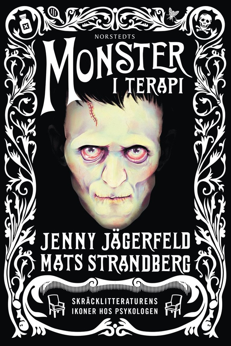 Mats Strandberg, Jenny Jägerfeld - Monster i terapi : skräcklitteraturens ikoner hos psykologen, Inbunden